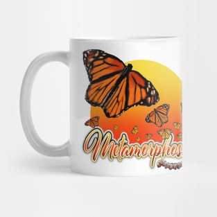 Monarch Butterfly Metamorphosis Mug